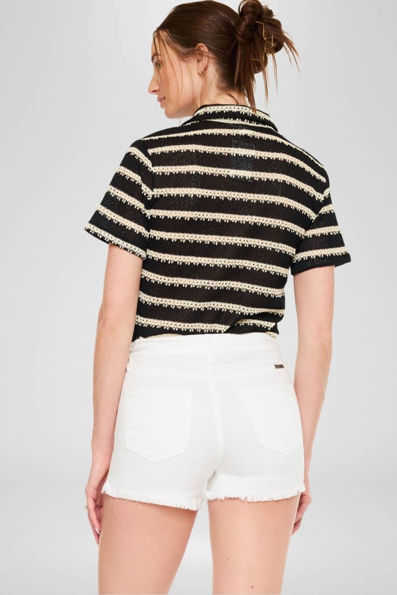 Kan Can White Shorts