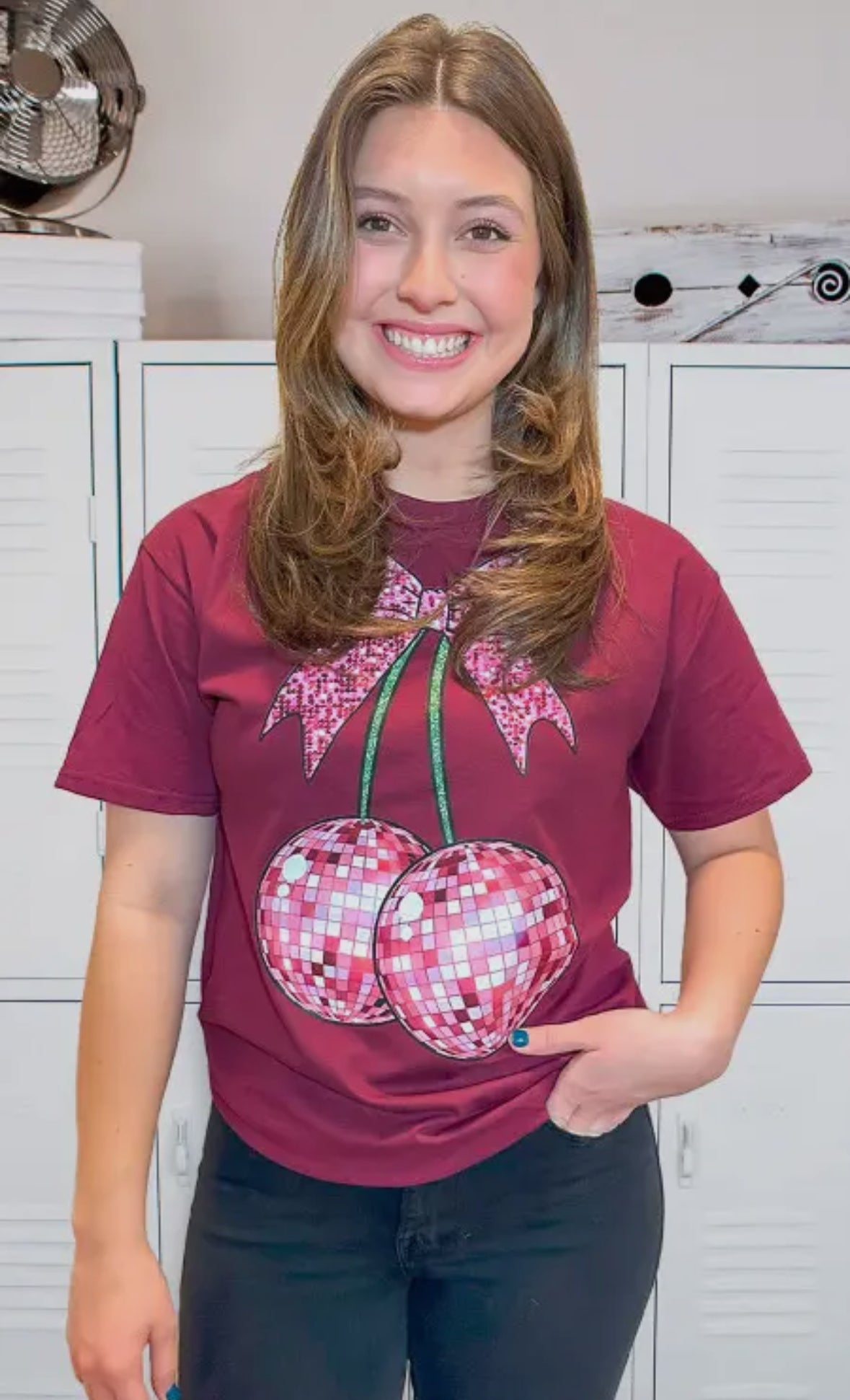 Disco Cherry Tee
