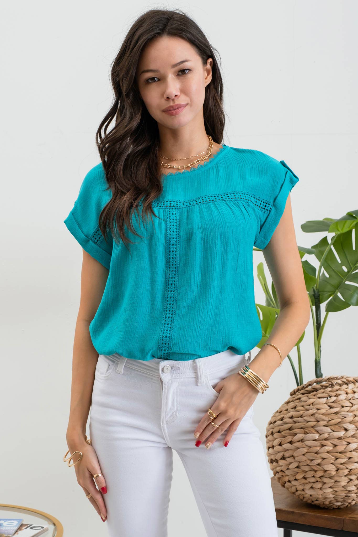 Turquoise Trails Top