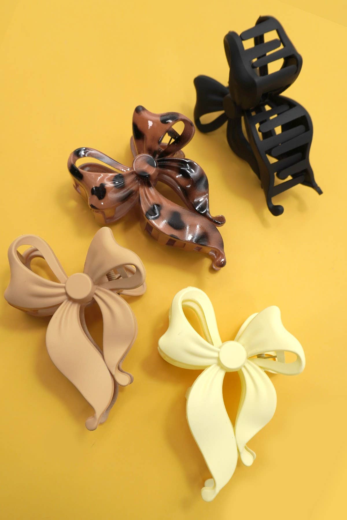 Large Bow Matte About You Claw Clip