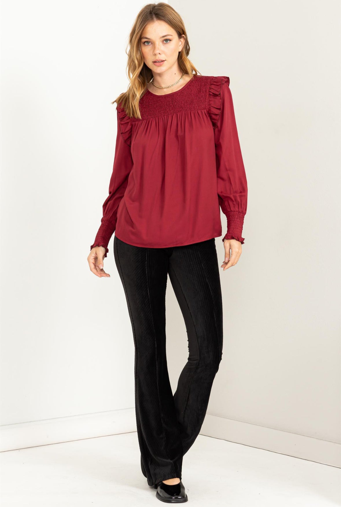 Remember Me Long Sleeve Blouse