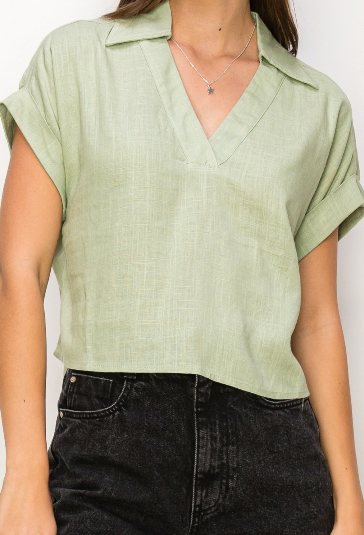 Clover Henley Top