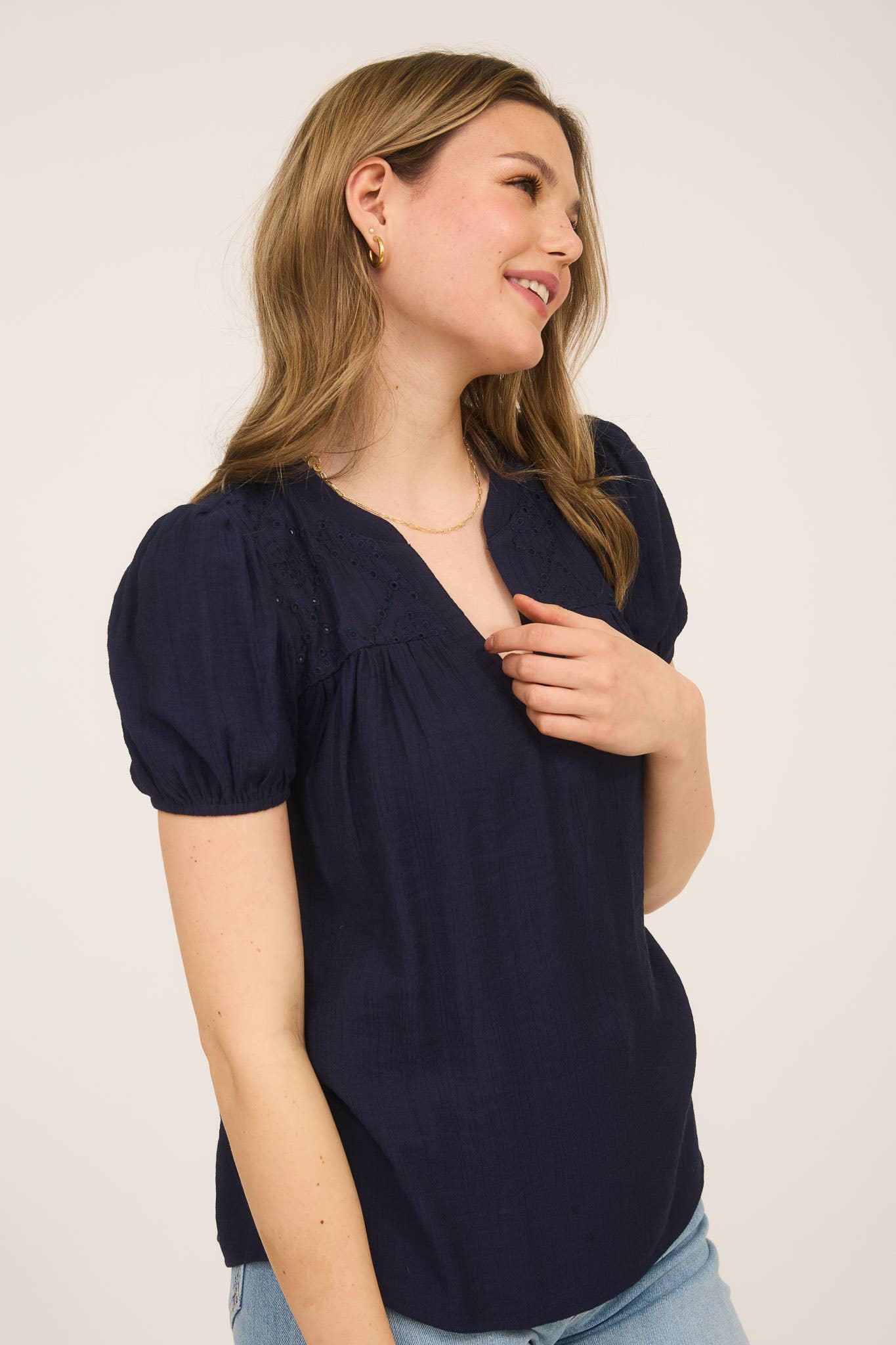 Bluebird Lace Blouse