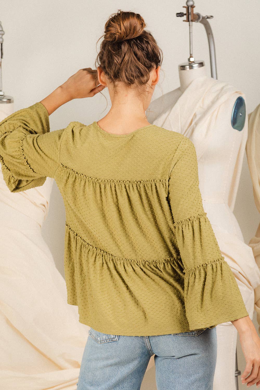 Layered Leaves Blouse