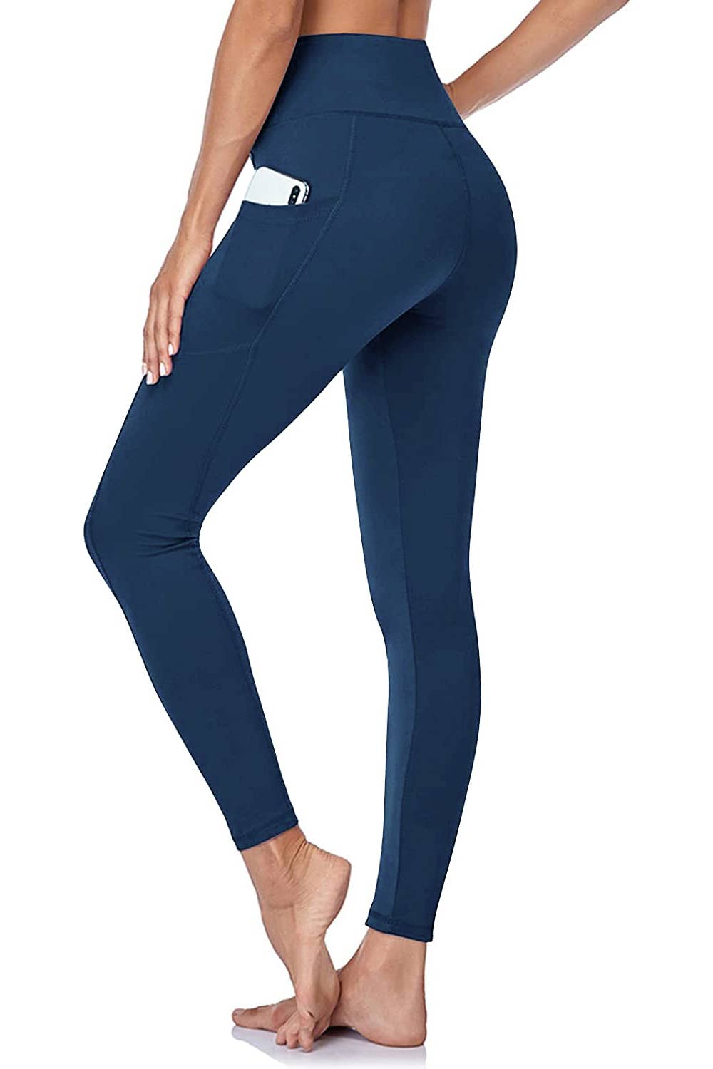 Navy Cross Waist Band Leggings