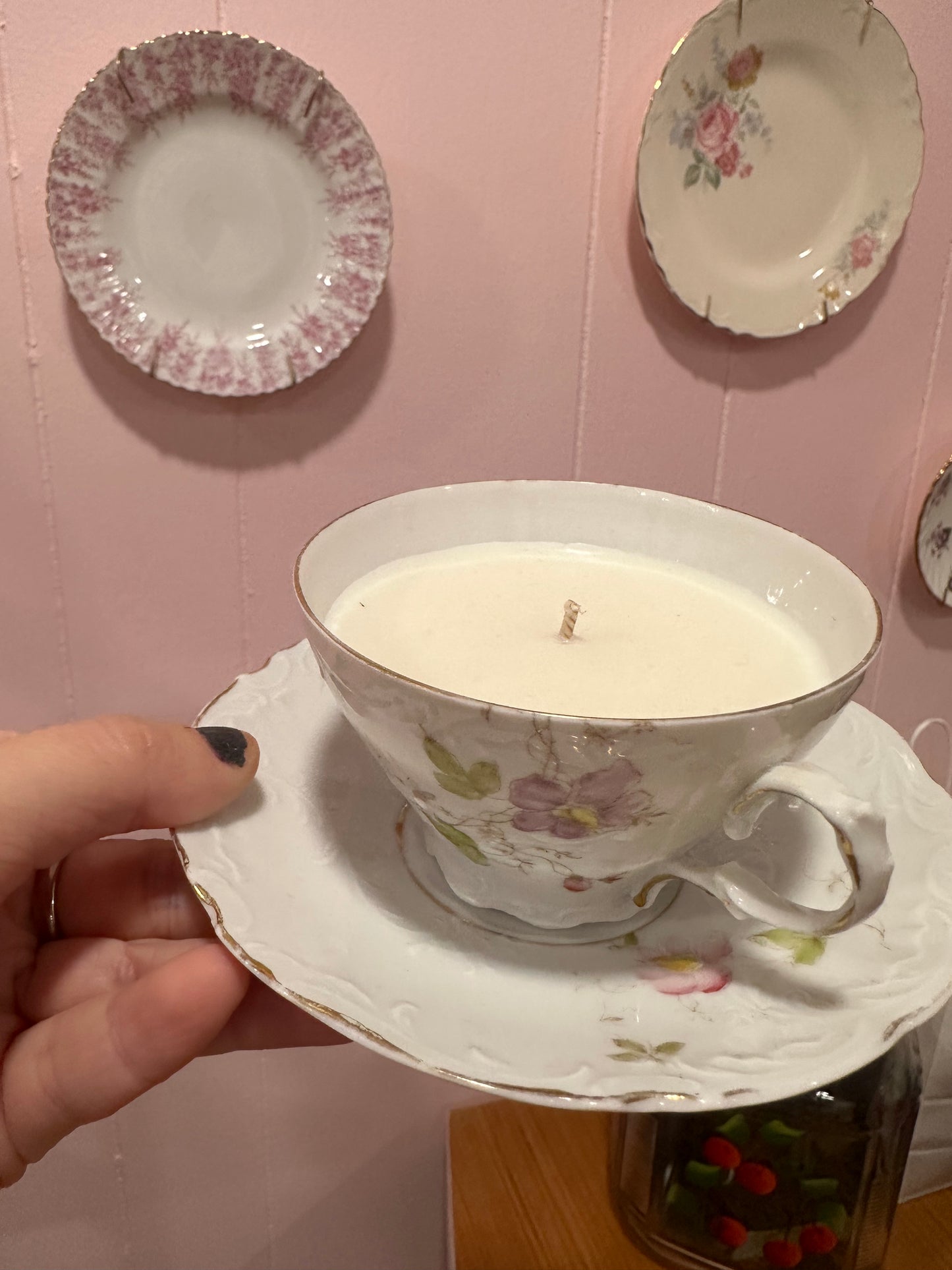 Tea Cup Candle