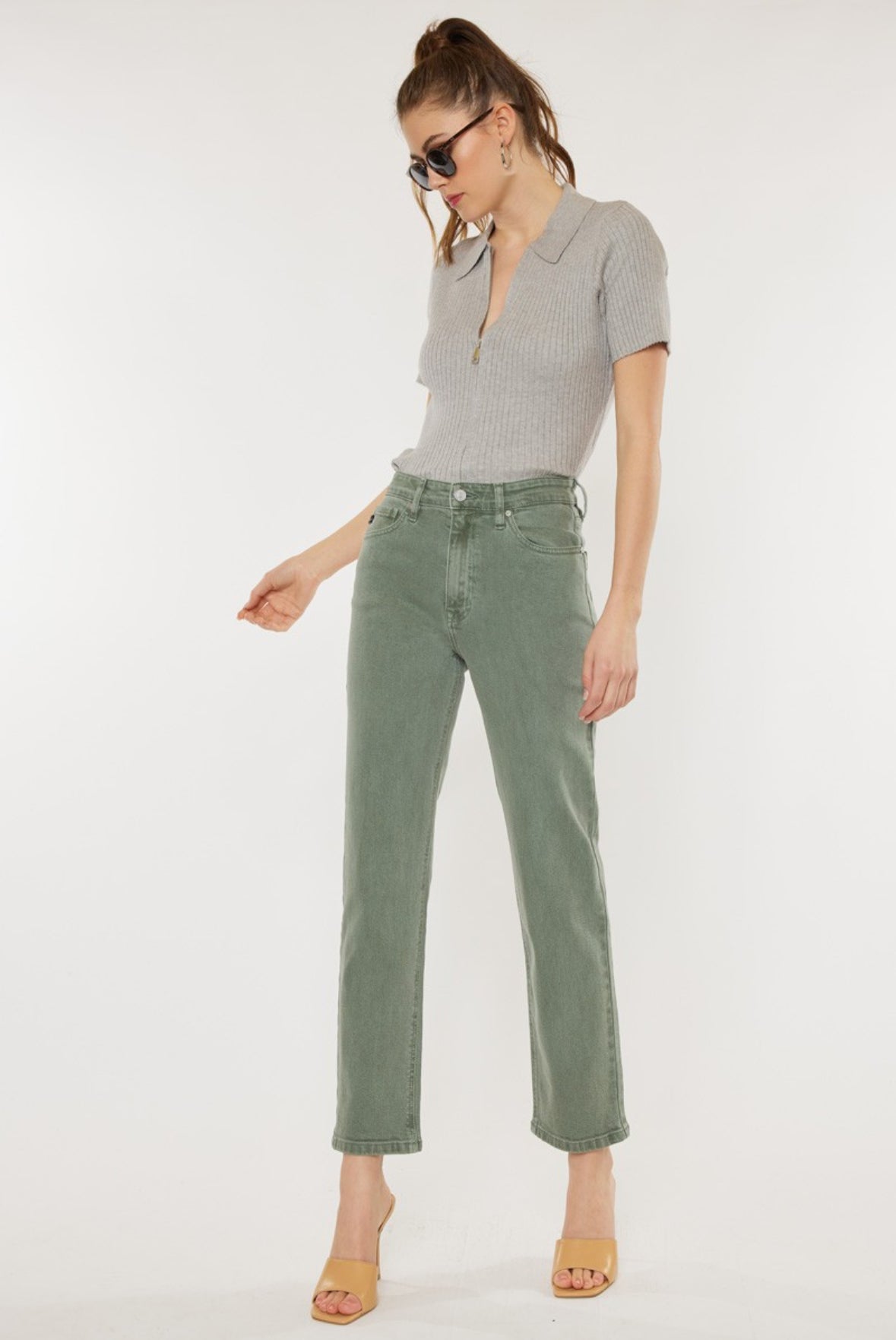 Olive Kan Can Jeans
