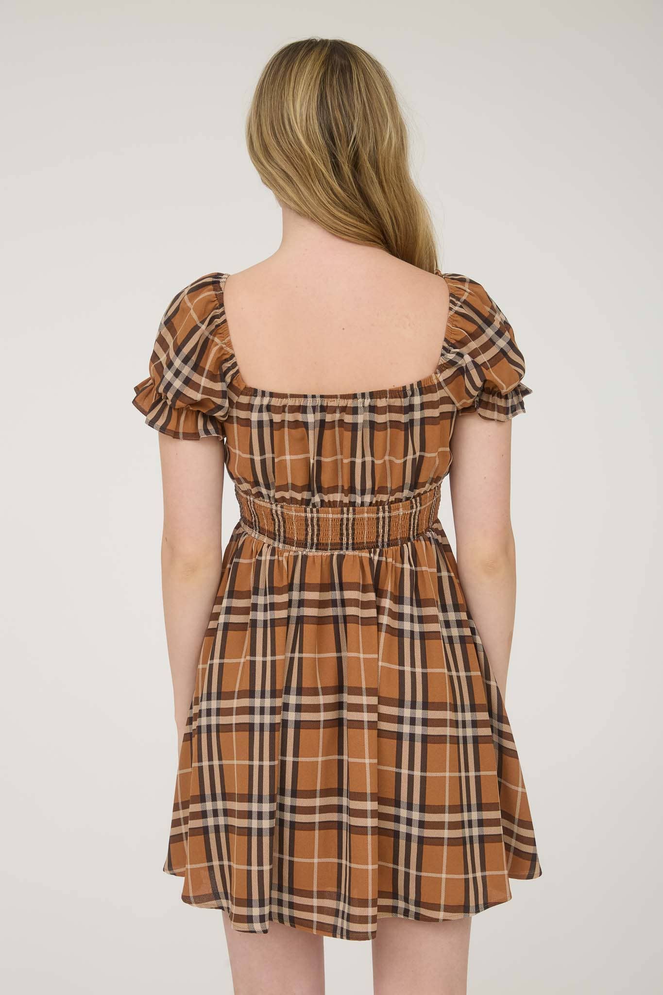 Hayride Plaid Dress