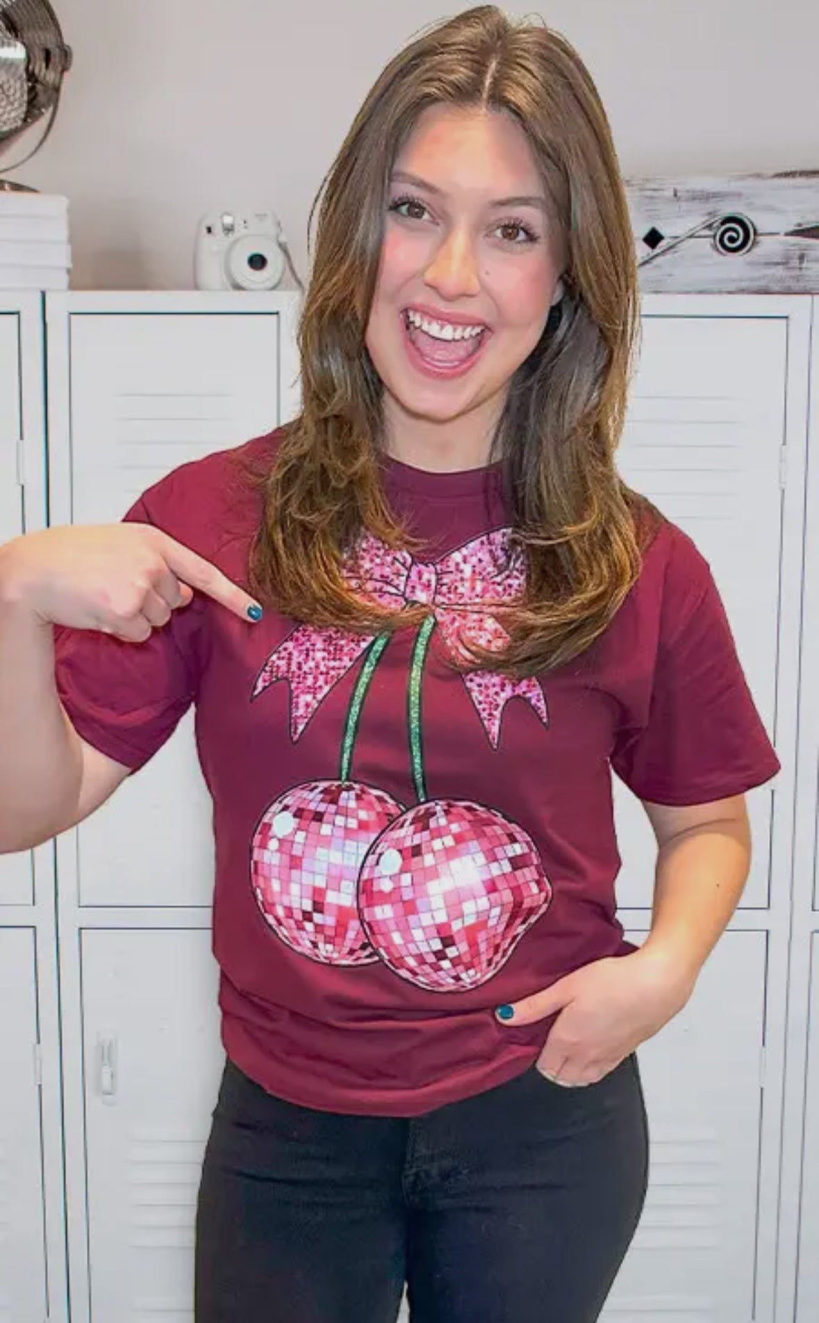 Disco Cherry Tee