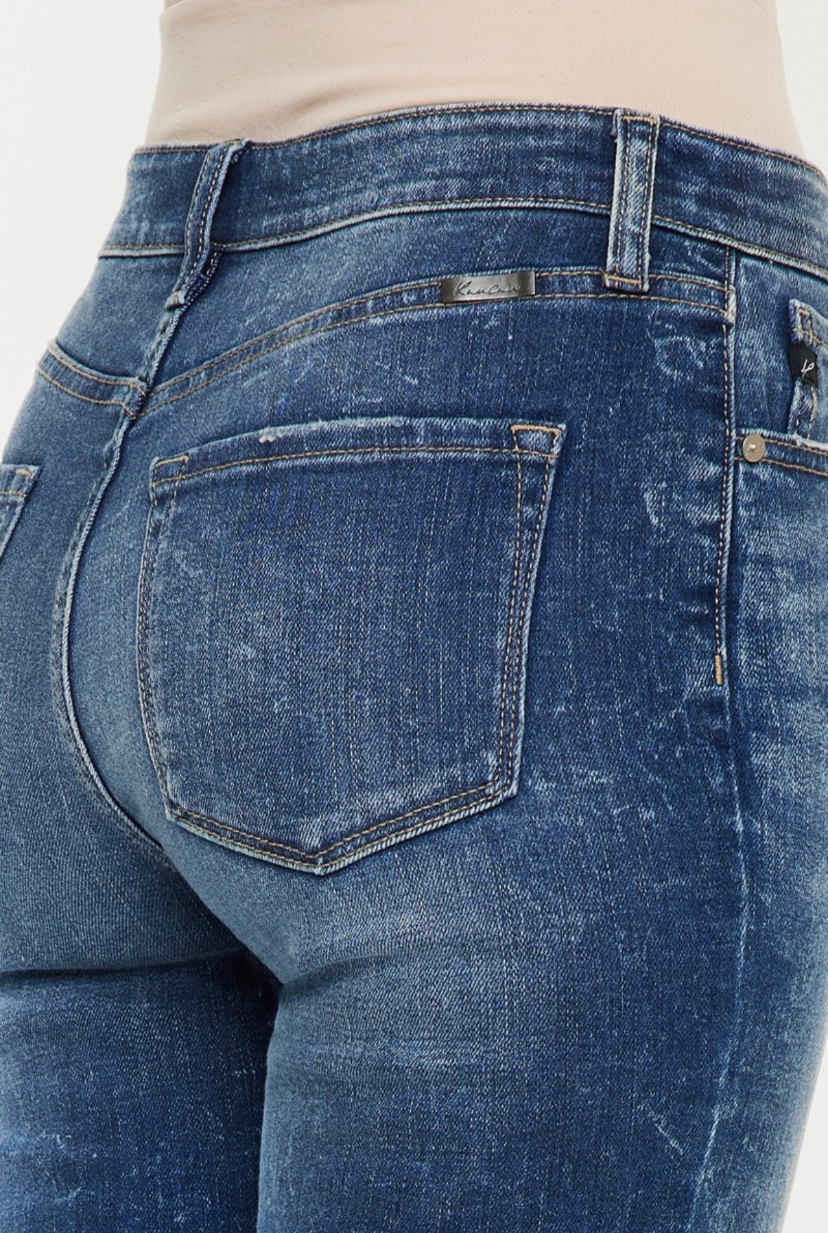High Rise Cigarette Kan Can Jeans