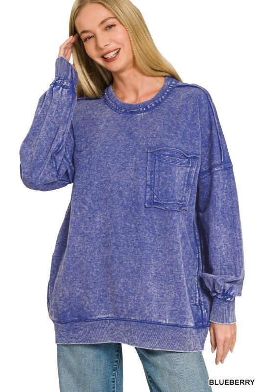 Blueberry Crewneck
