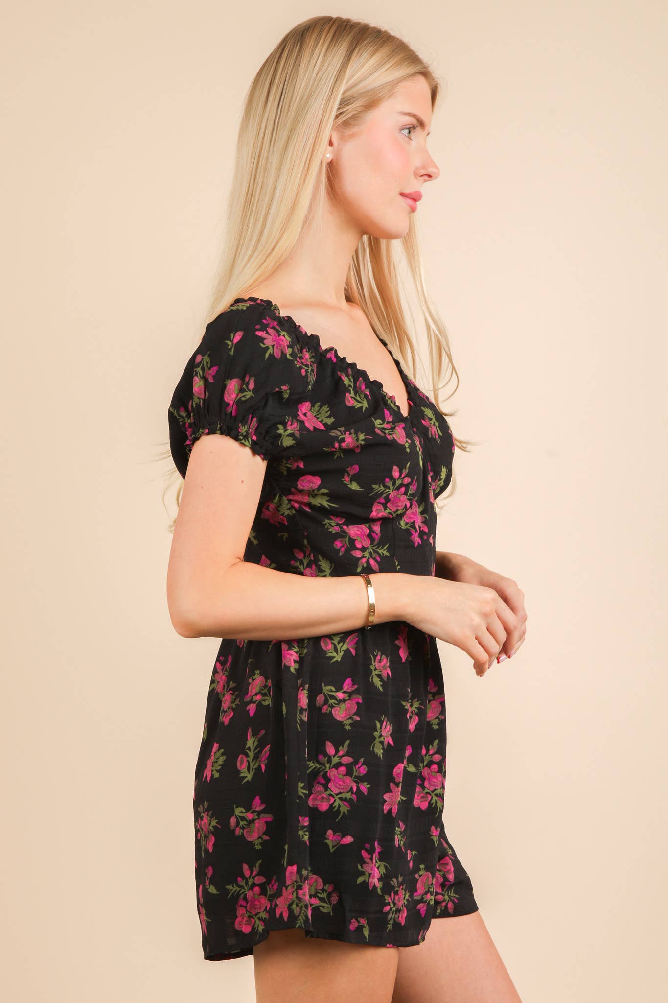 Blackberry Blossom Romper