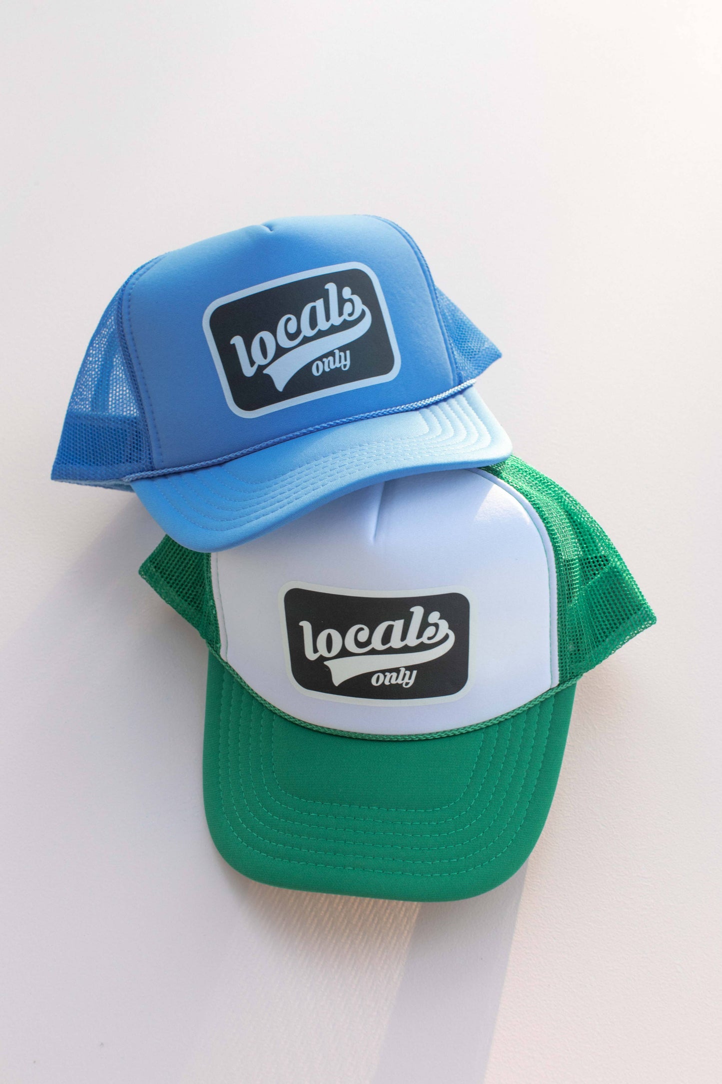 Locals Only Trucker Hat College Blue