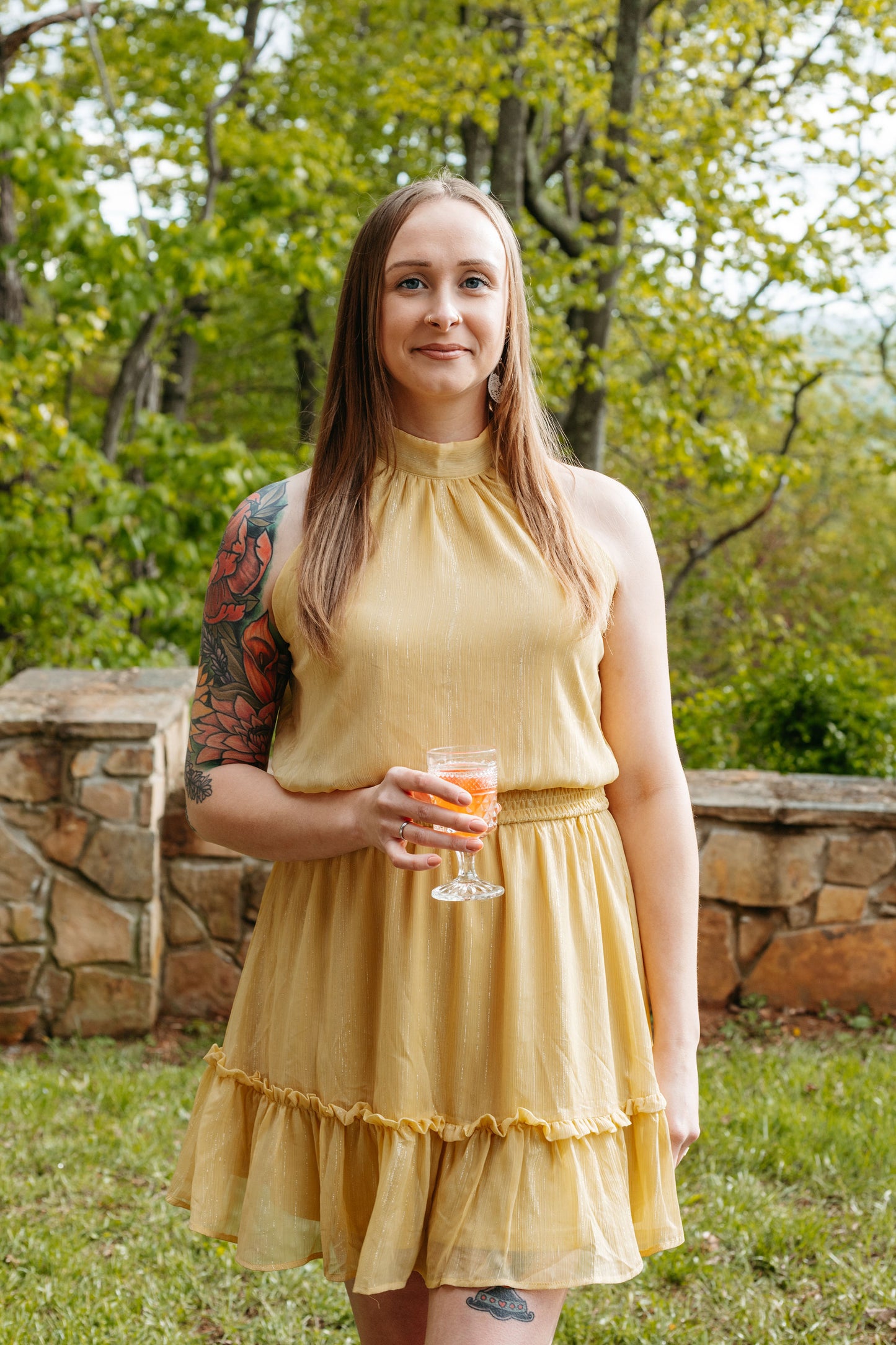 Golden Dress