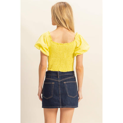 Canary Cutie Top