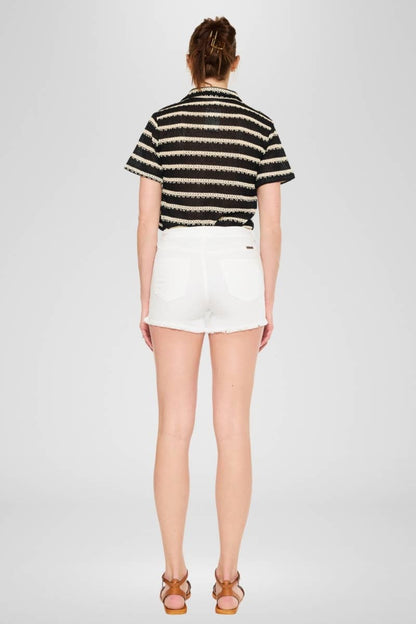 Kan Can White Shorts