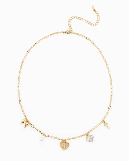 Sun + Soul Charm Necklace