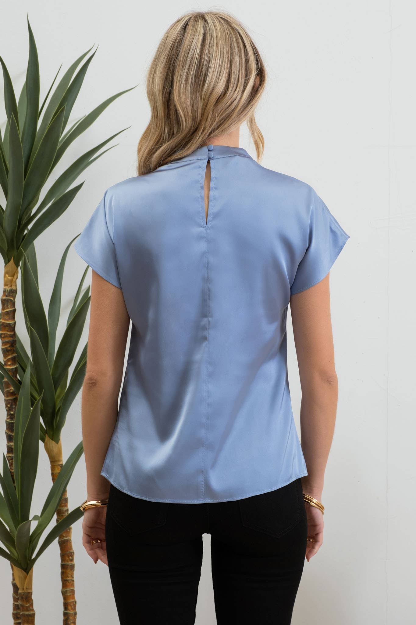 Blue Whisper Blouse