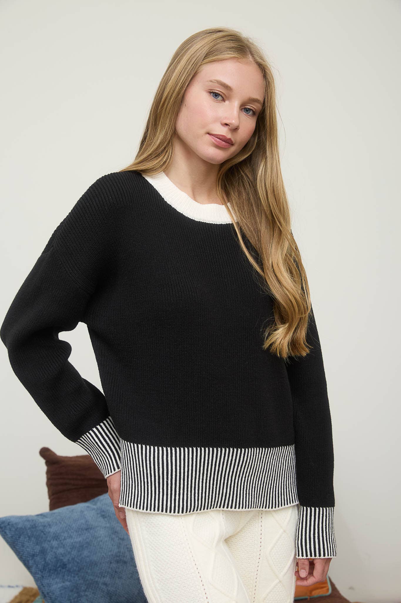 Cityscape Stripe Sweater