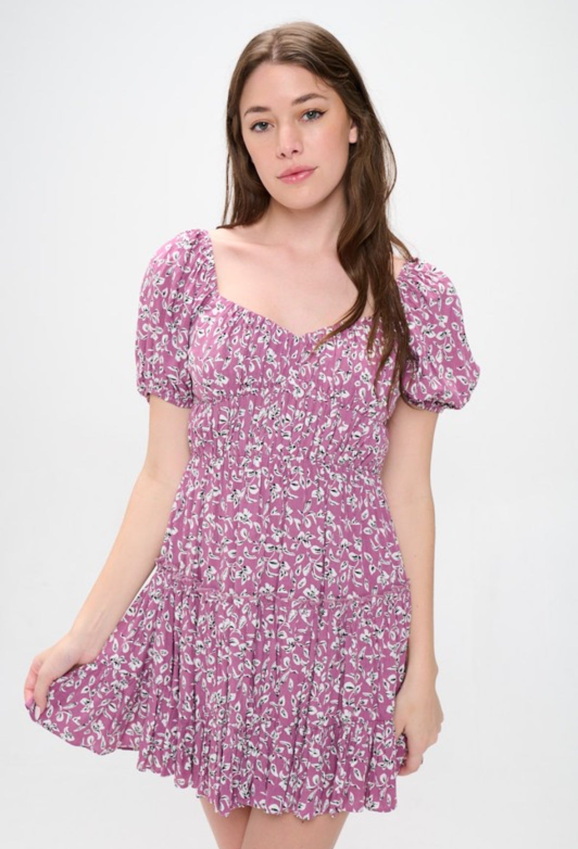 Marsala Meadow Dress