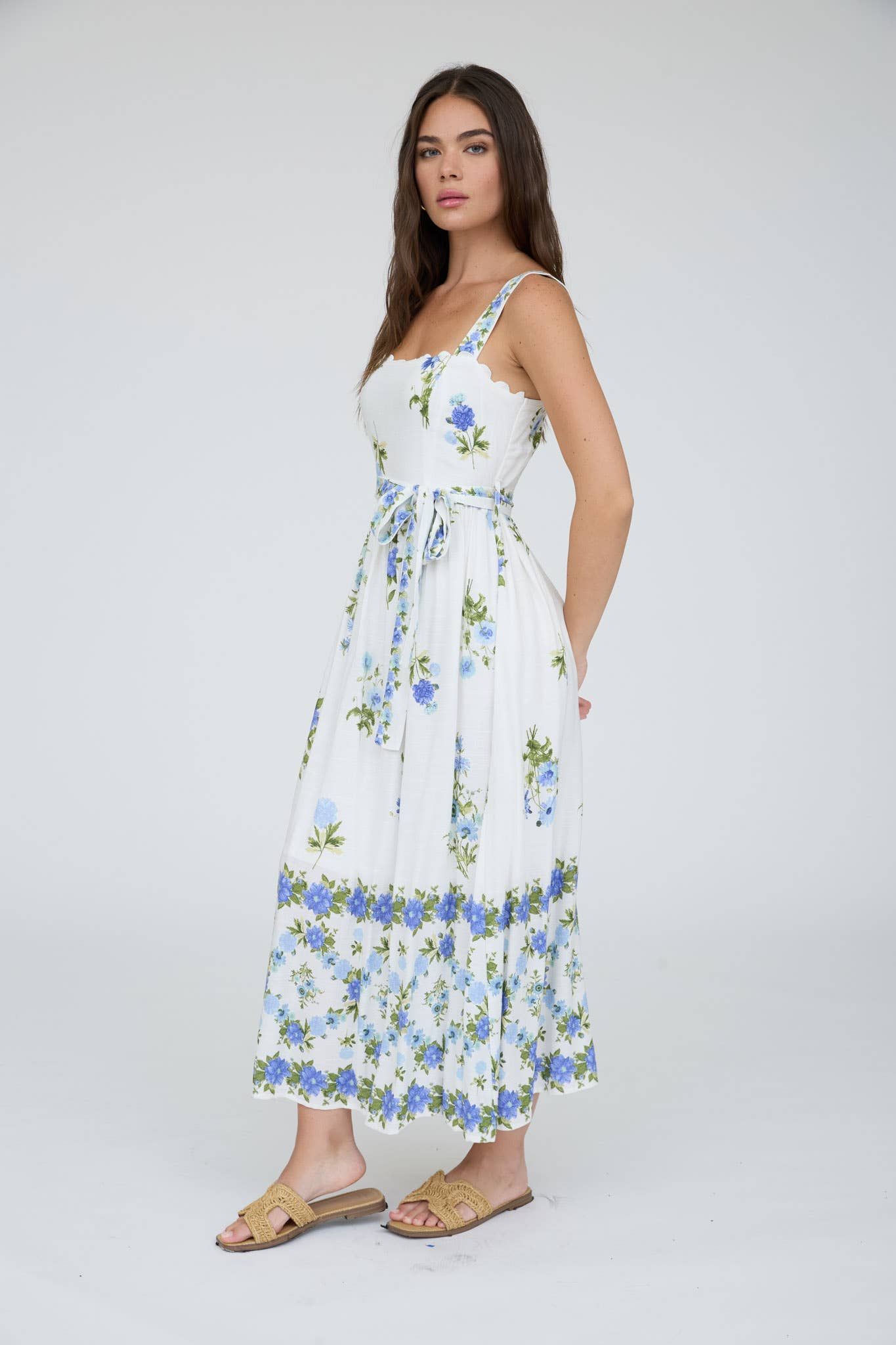 Mediterranean Muse Maxi Dress