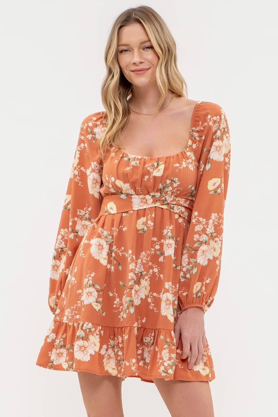 Autumn Petal Dress