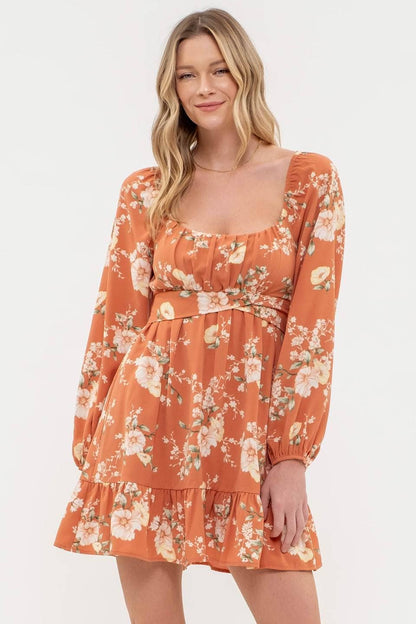 Autumn Petal Dress