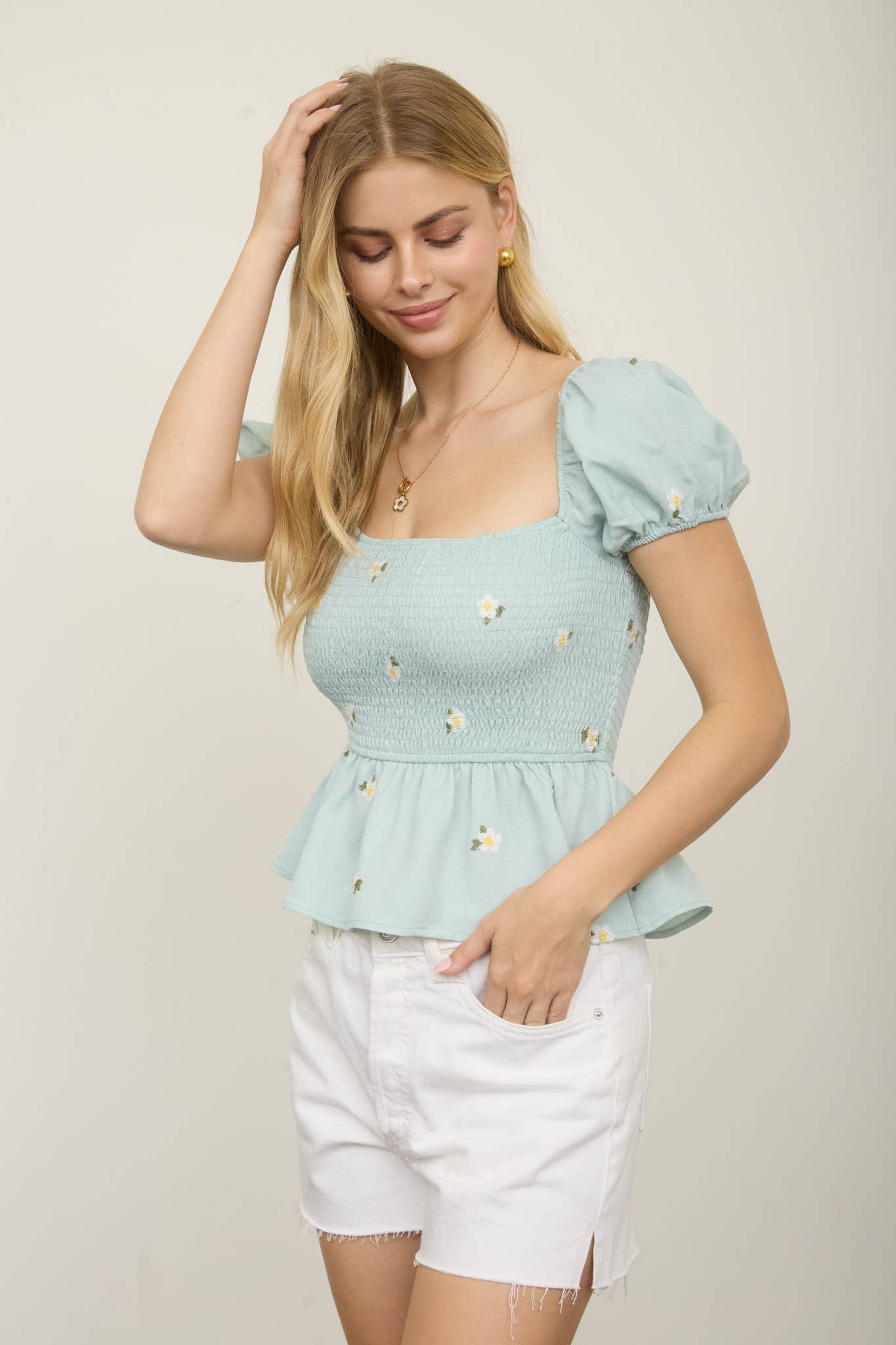 Everly Floral Top