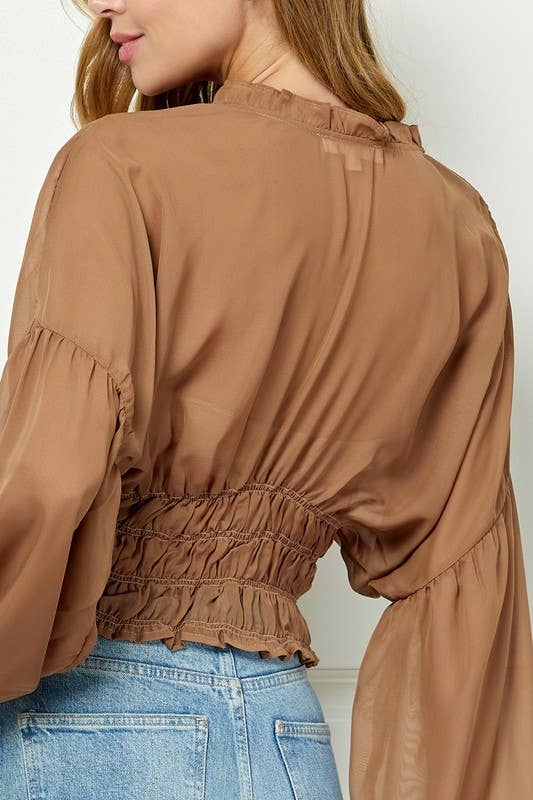 Cinnamon Whispers Top