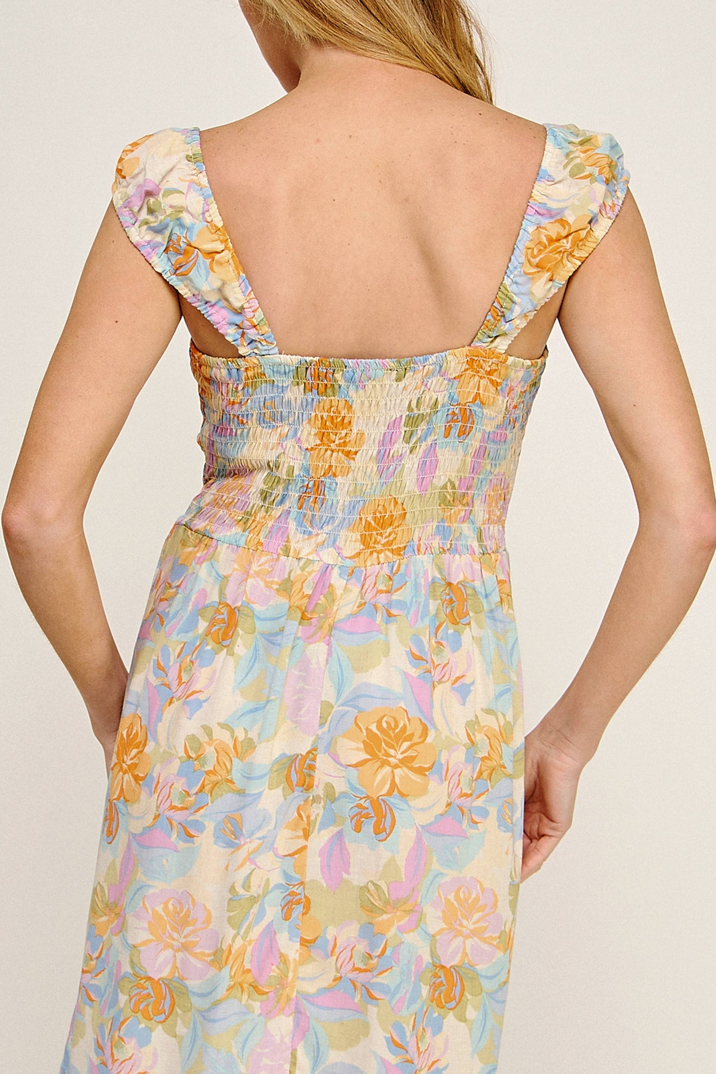 Sunset Petals Midi