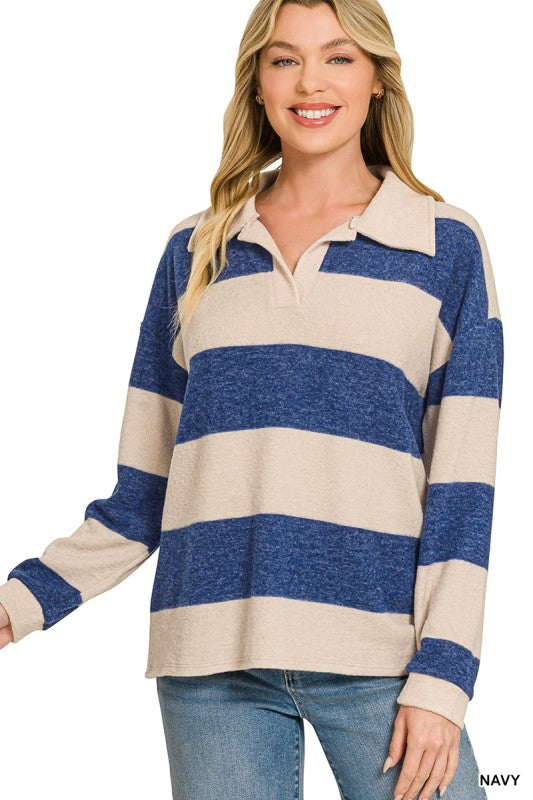 Hampton Stripe Pullover