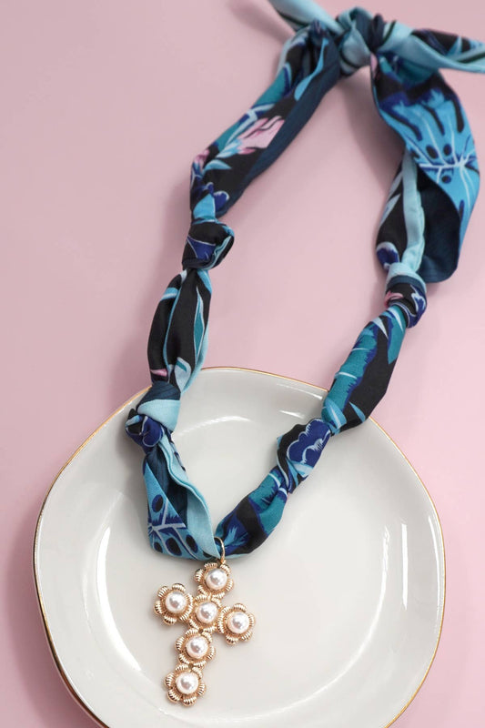 Scarf Charm Necklace