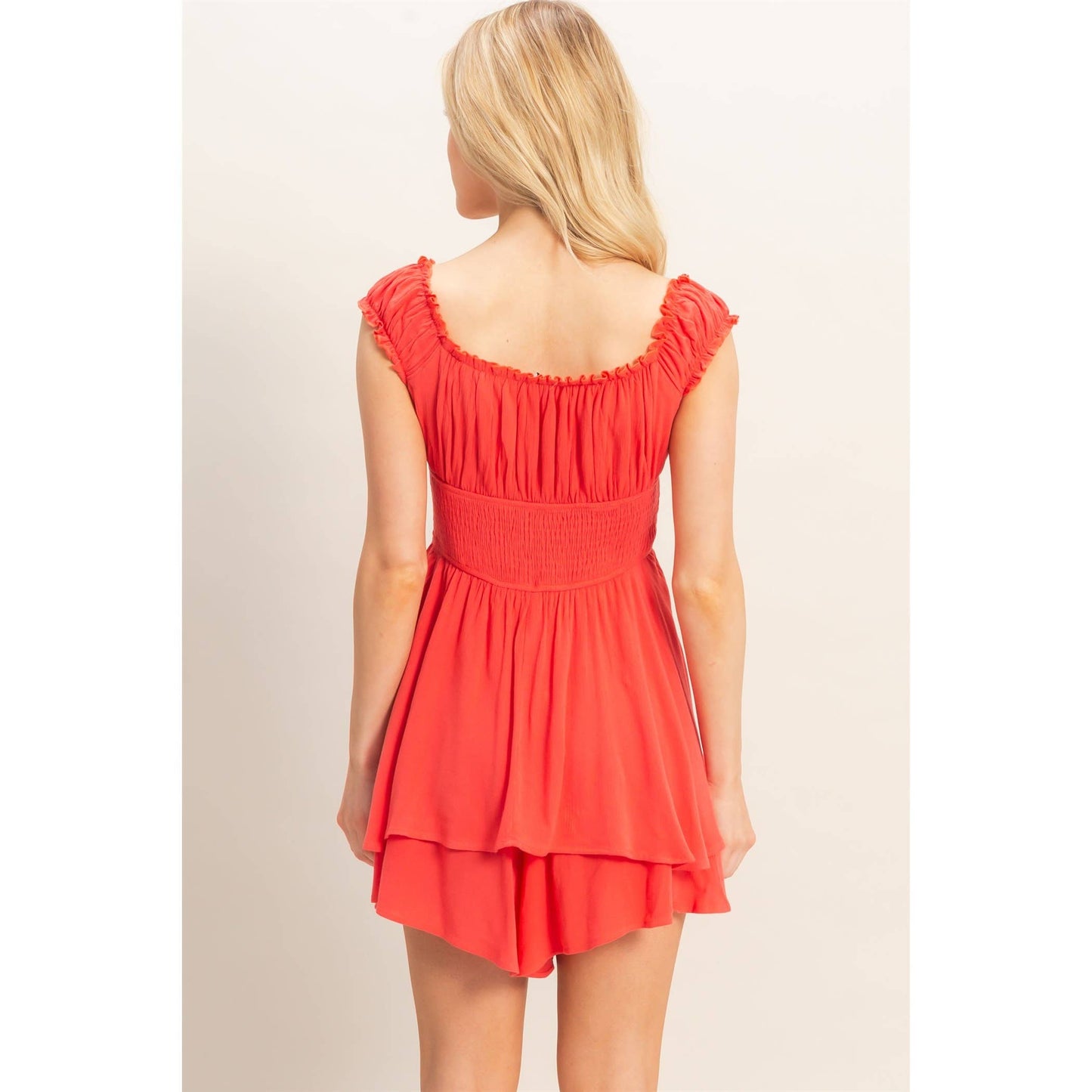 Coral Coast Romper