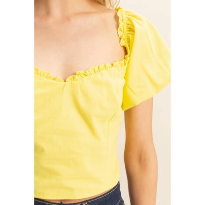 Canary Cutie Top