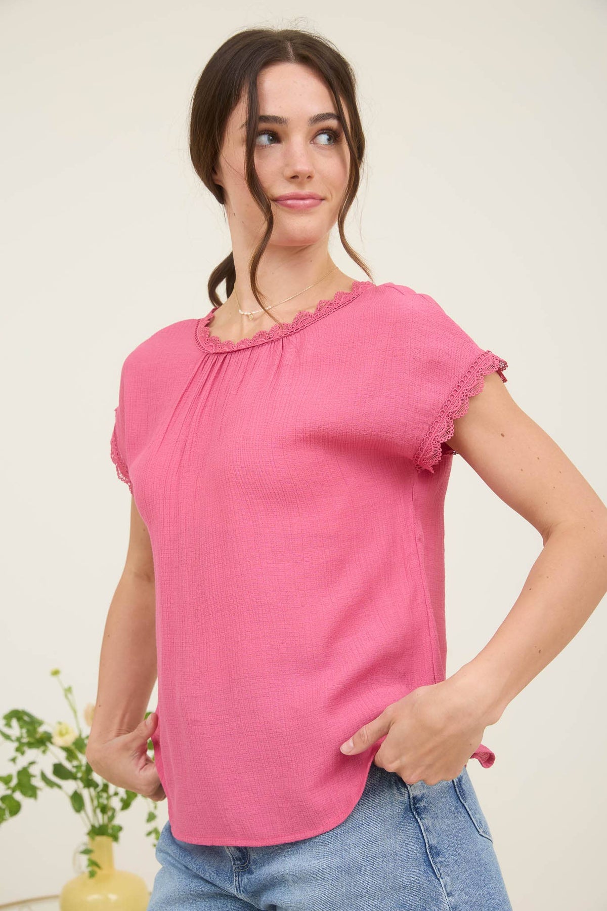 Rosy Outlook Blouse