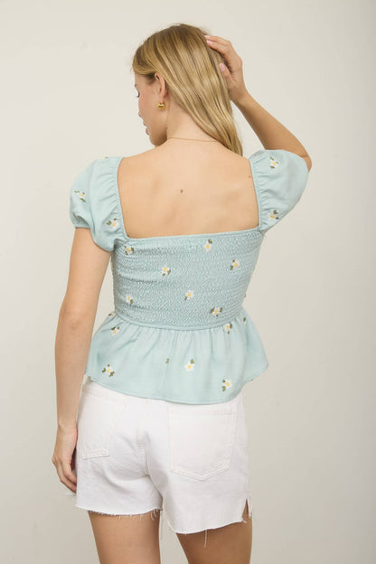 Everly Floral Top