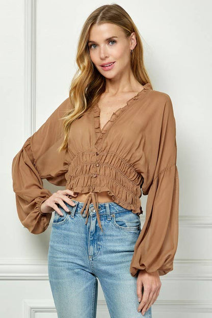 Cinnamon Whispers Top