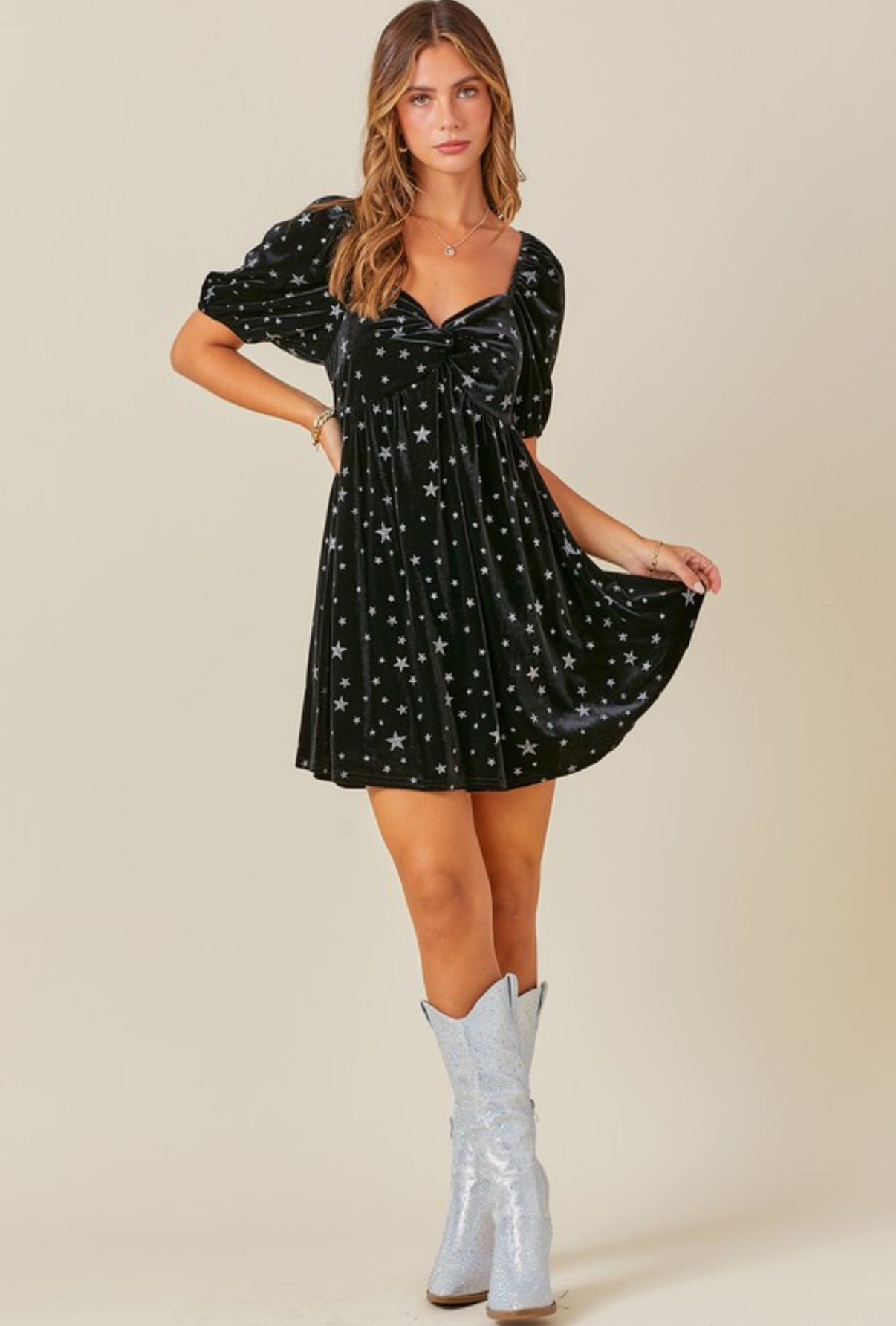 Midnight Spark Dress