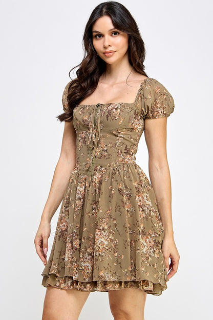 Olive Enchantment Dress