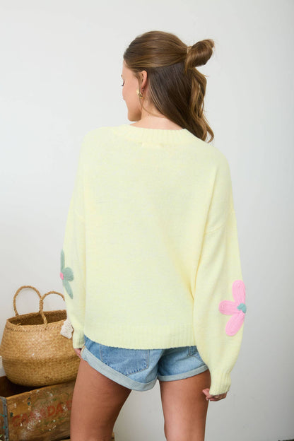 Sunny Side Floral Knit