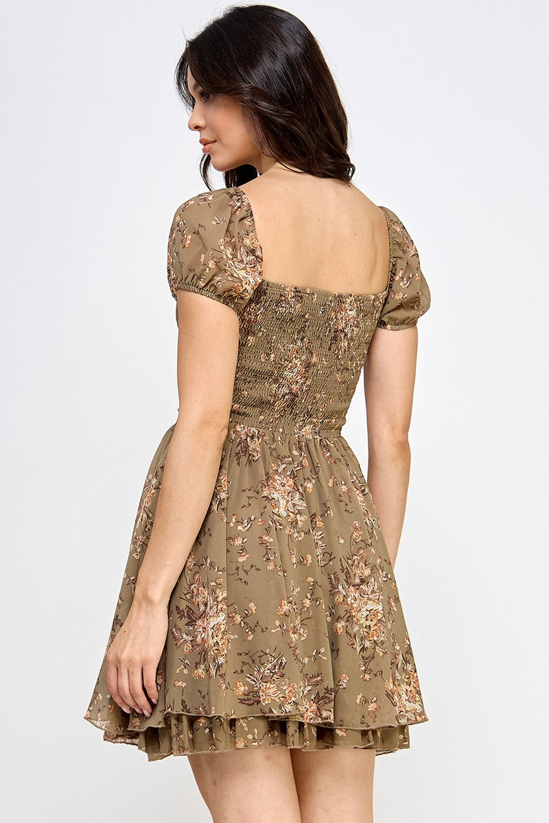 Olive Enchantment Dress