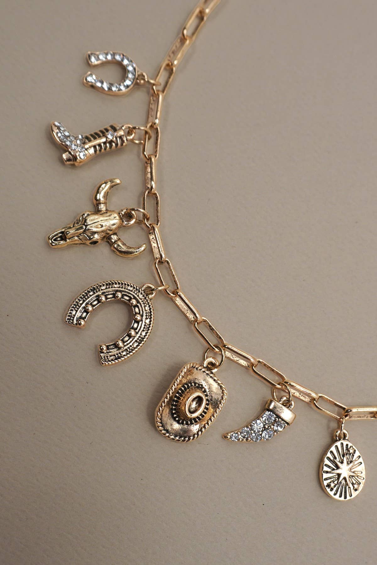 Horseshoe Charm Necklace