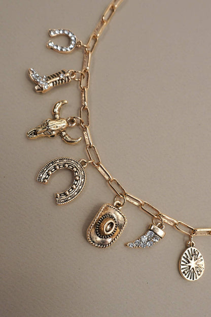 Horseshoe Charm Necklace