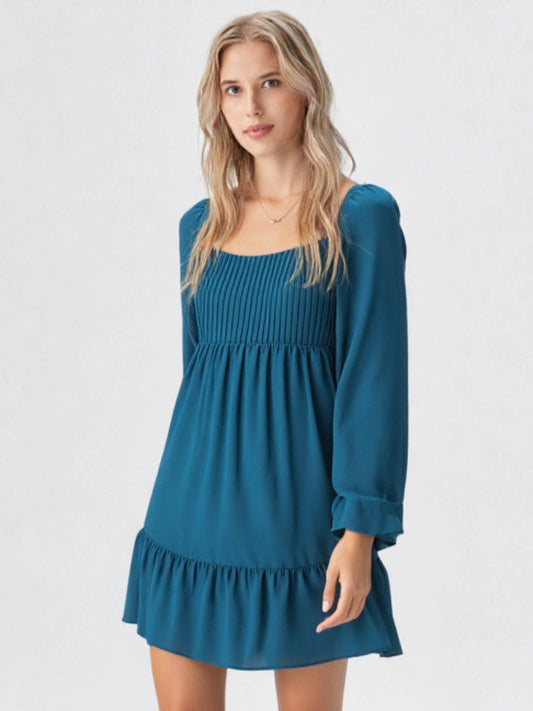 Teal Horizon Dress