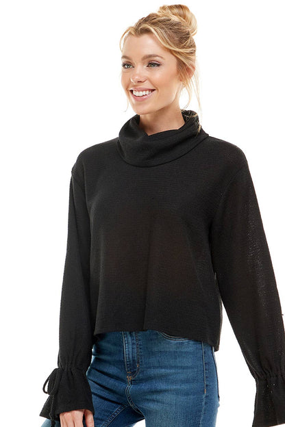 Mountain Air Mockneck Top