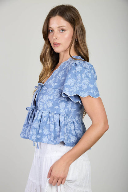 Bluebird Blouse
