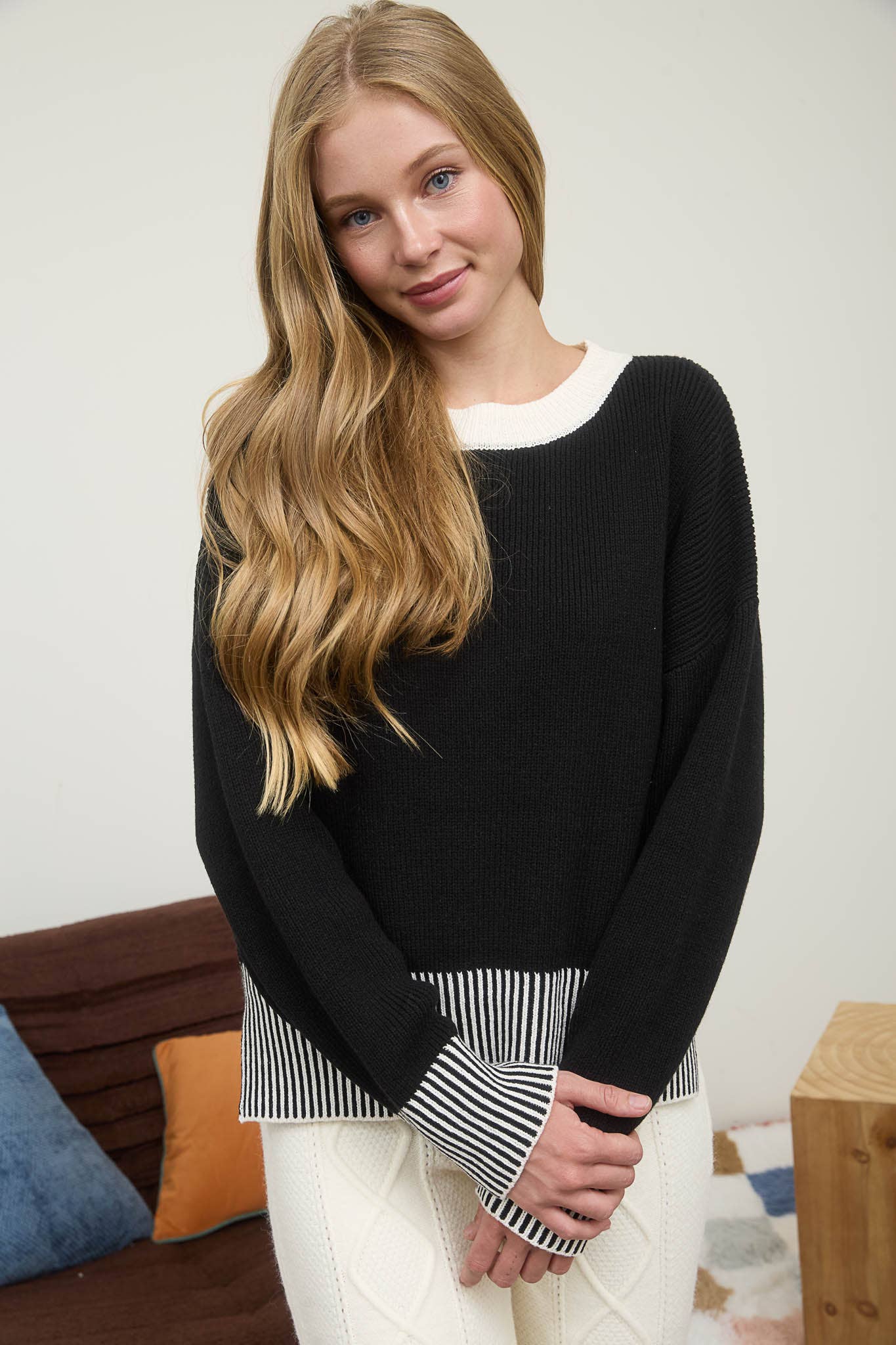 Cityscape Stripe Sweater