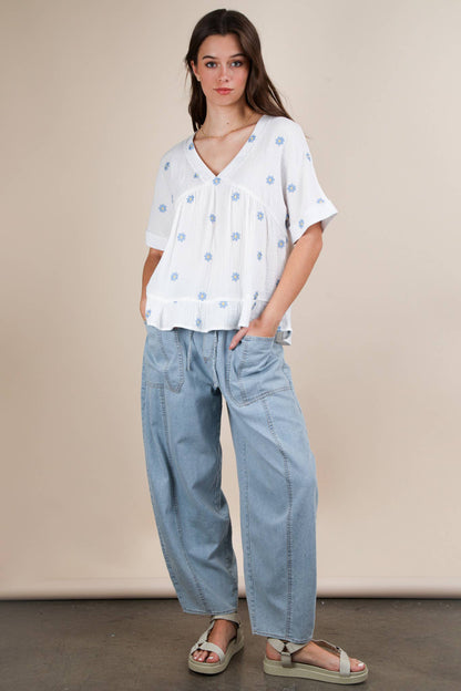 Petal & Pearl Blouse