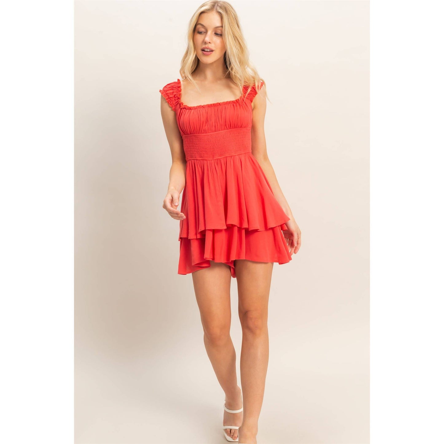 Coral Coast Romper