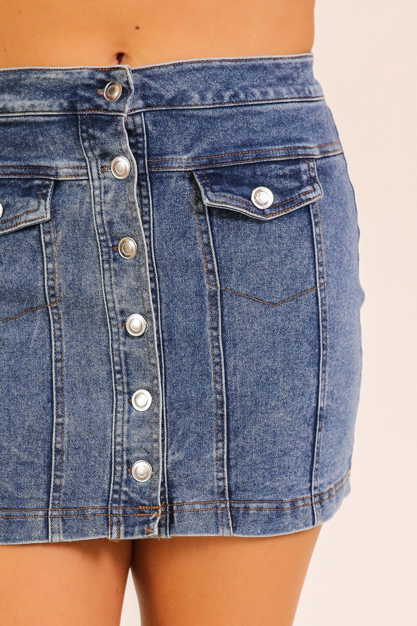 High Horse Denim Skirt